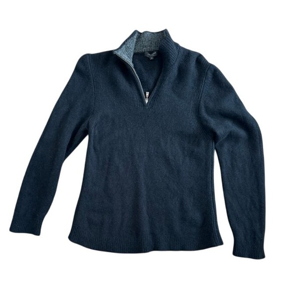 Men's Ted Baker Wool/Cashmere Blend Quarter Zip Pullover Sz 6 - Picture 1 of 6